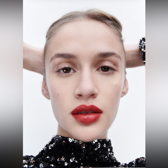 Zara Open Back Sequin Knit Dress Limited Edition NWT - Picture 10 of 15